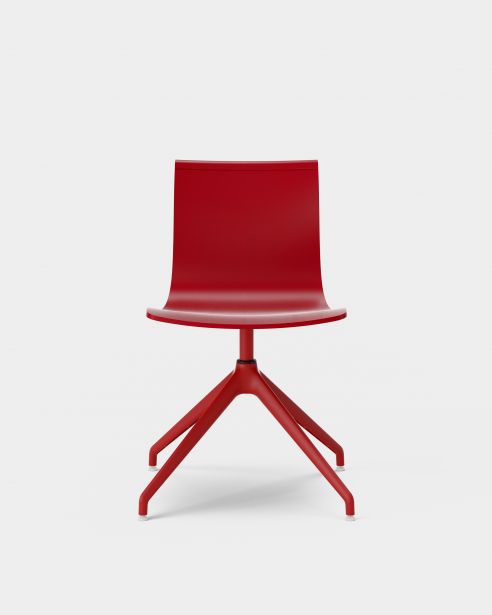 SERIF 4 STAR BASE RED – RED PAINTED BEECH