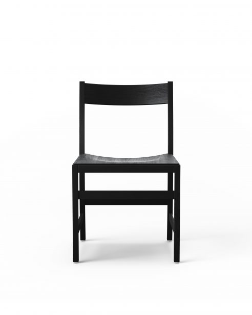 WAITER XL CHAIR BLACK STAINED BEECH