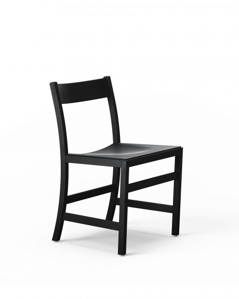 WAITER XL CHAIR BLACK STAINED BEECH