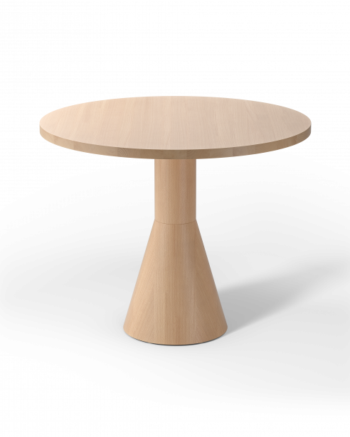 draft dining table NATURAL BEECH