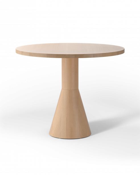 draft dining table NATURAL BEECH