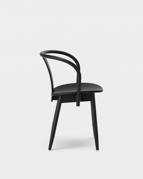 ICHA CHAIR BLACK STAINED BEECH