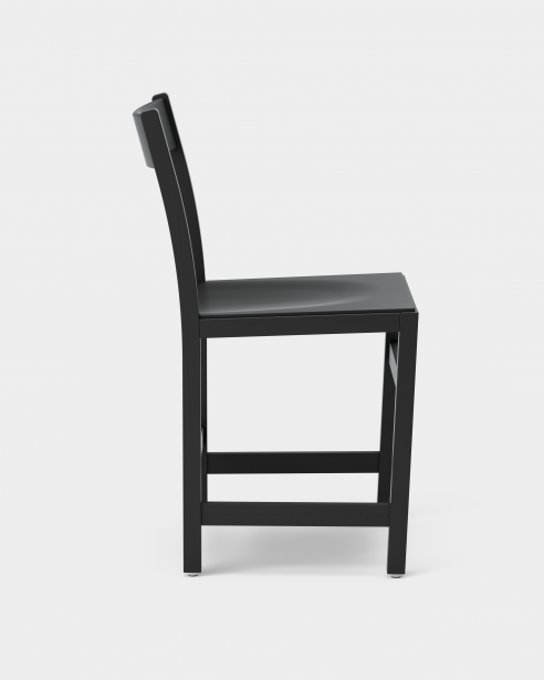 WAITER CHAIR BLACK STAINED BEECH