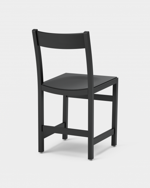 WAITER CHAIR BLACK STAINED BEECH
