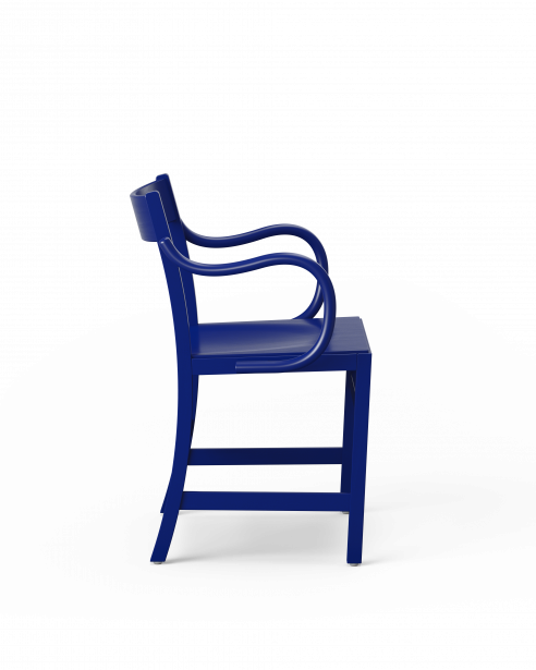 waiter xl armchair ultramarine blue