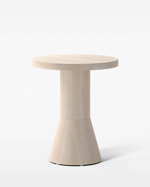 DRAFT SIDE TABLE H480 natural beech