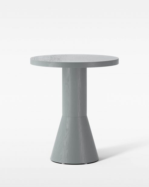 draft side table h580 GREY STAINED ASH