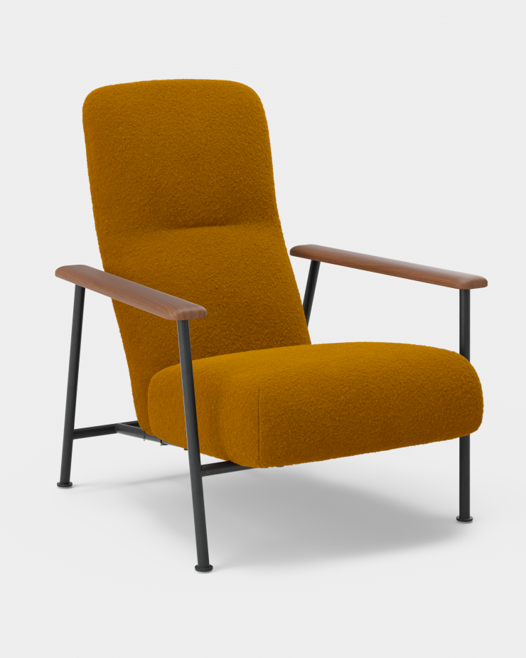 Jump Easy Chair – Oiled Walnut – Kvadrat, Silas – 454