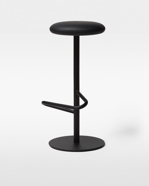 odette stool black