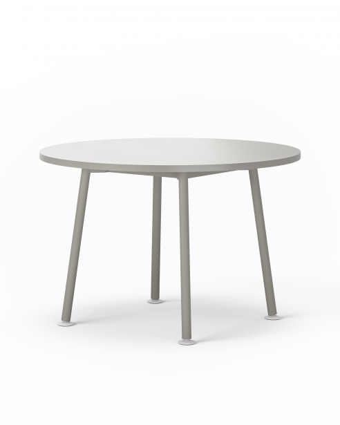 landa table – laminate grey/stone grey