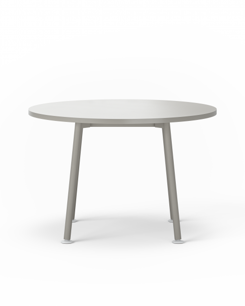 landa table – laminate grey/stone grey