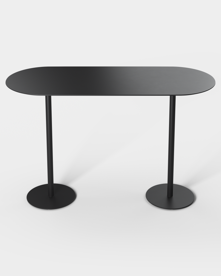 Odette Bar Table Oval High