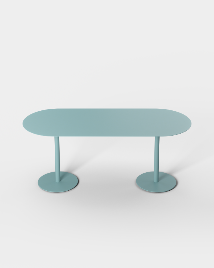 Odette Dining Table Oval 1750×700 H:720
